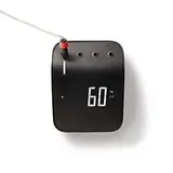 Weber Connect Smart Grilling Hub - intelligentes Fleischthermometer mit Bluetooth & WLAN, Kontrolle am Gerät oder per App, Step-by-step Anleitungen/Rezepte, bis 4 Messfühler möglich - Schwarz (3202)