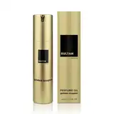 Sultan of Style Golden Scepter Limited Edition Parfum Oil Herren I 45ml | Würziger & Frischer Duft | 100% Alkoholfrei | Pflegende Ätherische Öle | Geschenke für Männer