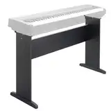 Zreephy Universeller Klaviertastaturständer mit 76/88 Tasten, Holzmöbelständer, kompatibel mit YMH P-Serie, CSO PX Serie, RLD FP Serie Digitalpianos Keyboards – 5.1 cm 1 Mittelbrett (Schwarz, M)