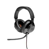 JBL Quantum 200 Over-Ear Gaming Headset – Wired 3,5 mm Klinke und PC-Splitter – Mit hochklappbarem Boom-Mikrofon – Kompatibel mit vielen Plattformen – Schwarz