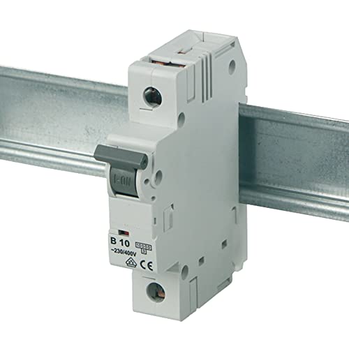 REV 0515280777 Leitungsschutzschalter , 1-polig, Höhe 68mm, 10A, bis 6kA, 10 Stück, grau