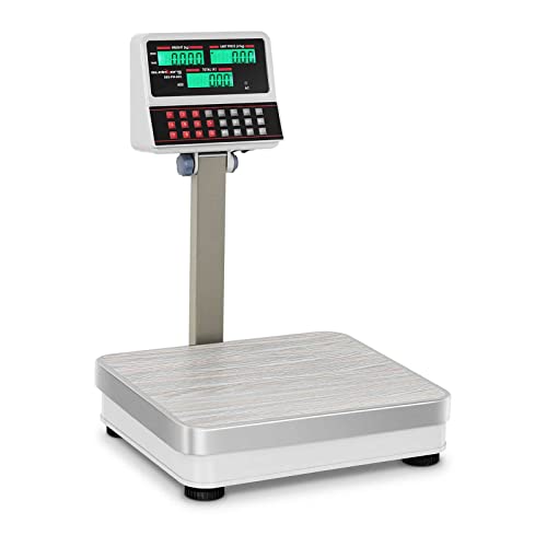 Steinberg Systems SBS-PW-100/10 Kontrollwaage Ladenwaage Marktwaage 100 kg / 10 g LCD viele Funktionen