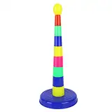 Säulen mit Ringen, Ring Toss Game Toys Parent Child Interactive Game, Farbenfrohe Säulen und Ringe Zum Lustigen Spiel, Entwickeln Sie Hand-Auge-Koordination, Ideal für