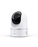 eufy Security Indoor Cam E220, 2K Überwachungskamera Innen, WLAN, Schwenkbar, Kameraüberwachung Innen, mit Nachtsicht, Personen- & Haustiererkennung, Bewegungsverfolgung, HomeBase 3 Kompatibel