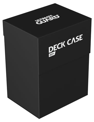 Ultimate Guard UGD010249 Deck Case 80+ Standardgröße Kartenbox, Schwarz