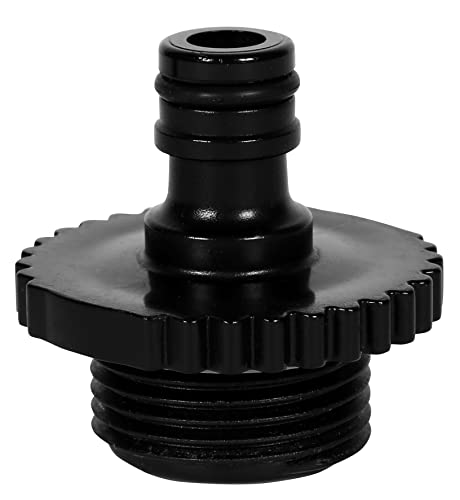 Original Einhell Adapter 33,3 mm AG (Pumpen-Zubehör, passend für 33,3 mm / 1 Zoll Pumpen-Innengewinde, zum Anschluss eines Gartenschlauchs)