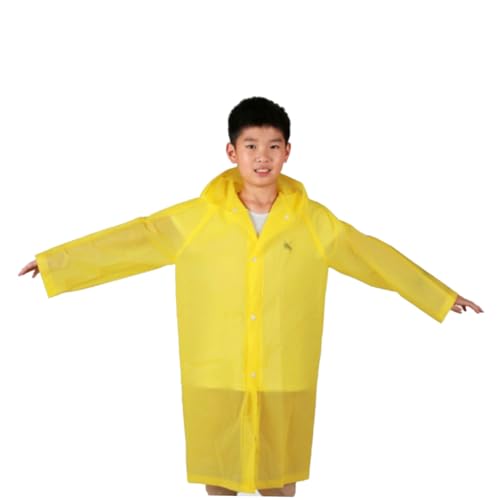 Toddmomy Isolationsoverall Winddichter Poncho Regenmantel Für Kinder Regenjacken Für Kinder Regenjacke Für Kinder Einweganzug Kinder Ponchos Regenkleidung Draussen Schüler