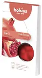 Bolsius, True Scents, bunte Duft-Wachspads, Rot, Standard, 6 Stück