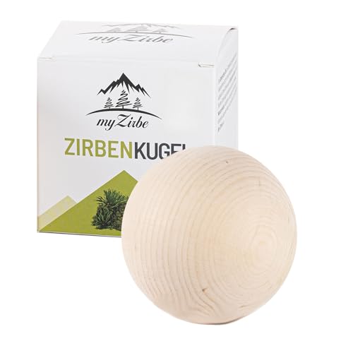Zirbenkugel 7cm aus Zirbenholz