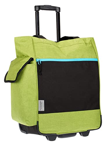Alessandro Einkaufsroller Einkaufsroller Shoppingtrolley Einkaufstrolley (12894 TT Green)