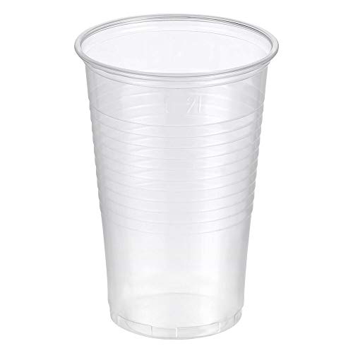 kidsnado 200 Stk. Trinkbecher transparent klar 0,2 l, 200 ml, PP, Ø 70 mm