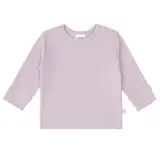 LÄSSIG Baby Langarmshirt aus Rippstrickware mit Tencel™Lyocell/Long Sleeve Shirt Lavender, Größe50/56