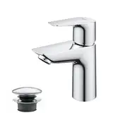 GROHE StartEdge - Einhand-Waschtischarmatur (wassersparend, langlebige Oberfläche, S Size), chrom, 23900001