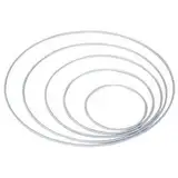 Metallring, weiss, 35 cm [Spielzeug]