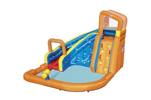 Bestway® H2OGO!™ Wasserpark mit Dauergebläse „Turbo Splash“ 365 x 320 x 270 cm