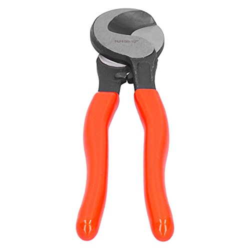 HJ130 Kabelschneider, Ergonomische Isolationszange mit Hochfester Klinge Zum Schneiden von Kupfer- und Aluminiumkabeln