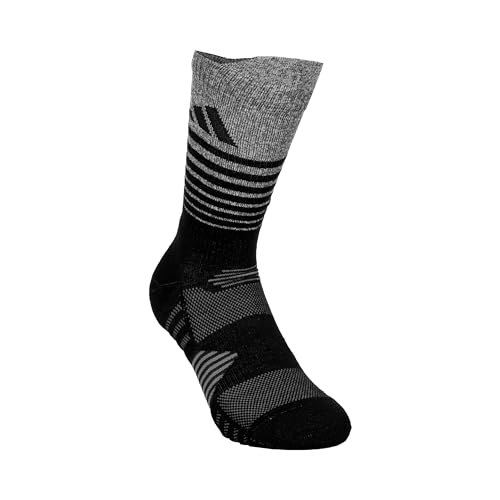 Adidas, X-City, Rennsocken, Schwarz/Reflektierend Silber/Schwarz, L, Unisex-Adult