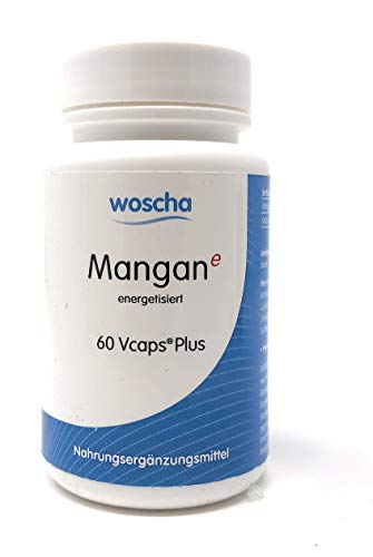 woscha Mangan energetisiert 60 veg. Kapseln (vegan), 23 g