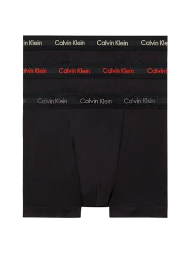 Calvin Klein Herren Trunk 3pk 0000u2662g, B- Cher Ks, Eiffle Twr, Moss Gr Lgs, L