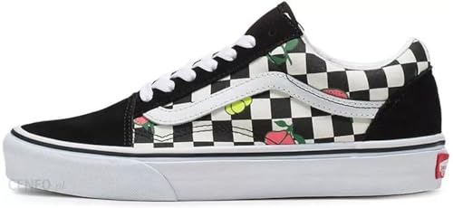 Vans - Skateboardschuhe für Damen, Frucht Schwarz Weiß, 9 US Women/7.5 US Men