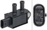 HELLA 6PP 009 403-221 Sensor, Abgasdruck - 3-polig - geschraubt, keine