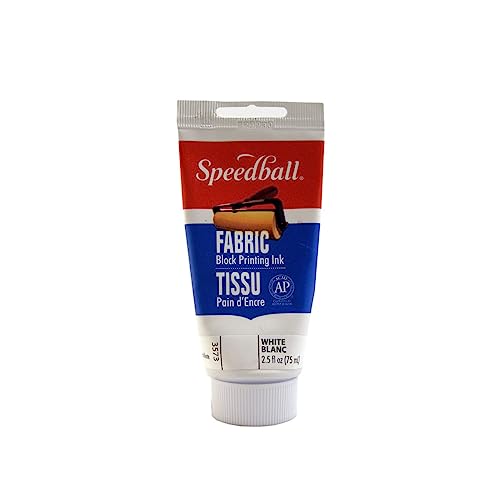 Speedball Art Products Company Stoff Tinte, weiß, 60 ml