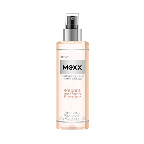 Mexx Forever Classic Never Boring Body Splash, fluchtig-floraler Duft für Sie, 250 ml