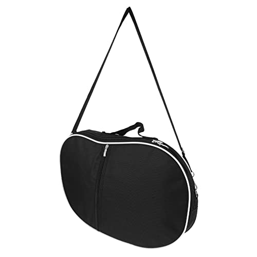 Kleine Harfen-Aufbewahrungstasche Handtasche für Harfeninstrumente Leier Harfe Tasche Leierharfe für Anfänger Daumen Harfe Tragetasche für Leierharfe Leiertasche Segeltuch Black BESTonZON