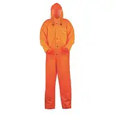 Norway CAROLINENSIEL PU-Overall Orange Regenanzug XL