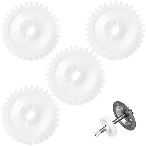 Qixuer 4 Stück Garage Türöffner,Garagentoröffner Antriebszahnrad Nylonzahnrad 32 Zähne Kit Garagentorausrüstung für Sears LiftMaster Chamberlain 41A2817