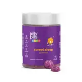 Jelly Pills® Melatonin Kinder Gummies mit Vitamin B6 - ohne Zuckerzusatz - 0,5 mg pro Tagesdosis Melatonin für einen guten Schlaf - 70 vegane Gummies mit Waldfruchtgeschmack 10 Wochen