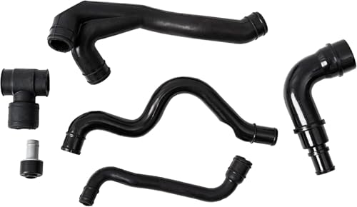 Dixhills Kurbelgehäuse Entlüftungsschlauch Kit, Motorblock Entlüftungsventil Ersatz für A3 8L1 A4 8D2 8D5 A6 4B2 4B5 TT Autozubehör Teil# 06A103213F 06A103247 06A103213AF