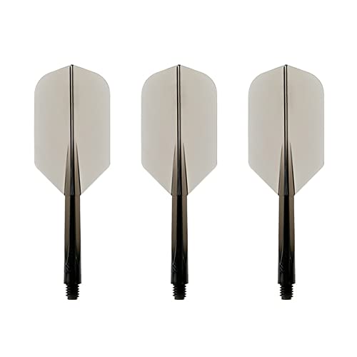 Condor Dart Flights | Zero Stress | Slim | Clear Black Medium