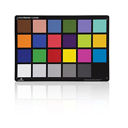 Calibrite ColorChecker Classic: Farbkarte für Fotografie und Filmproduktion