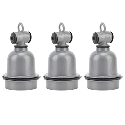 3 Stück E27-Keramik-Lampenfassung, Wärmelampenfassung, Schnittstellen-Lampenfassung, Wasserdicht, Thermisch, Kleines T-Stück, Design Für Innen- Und Außenbeleuchtung