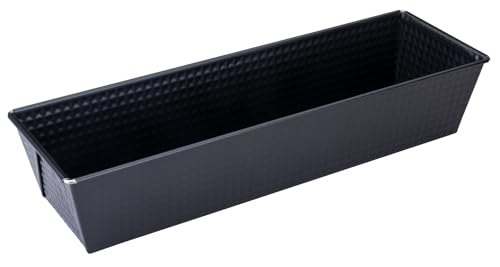 Zenker Königskuchenform Perfect Black 35 cm – Hochwertige Kastenform aus Stahlblech mit Antihaftbeschichtung, Hitzebeständigkeit +230 °C Made in Germany