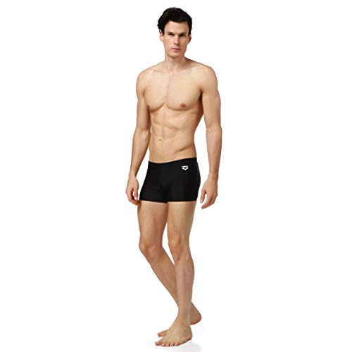 arena Herren Sport Badehose Dynamo (Schnelltrocknend, UV-Schutz UPF 50+, Chlor-/Salzwasserbeständig), schwarz (Black), 7