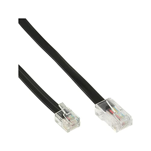 InLine Modularkabel, RJ45 zu RJ12 Stecker / Stecker, 6adrig, 6m