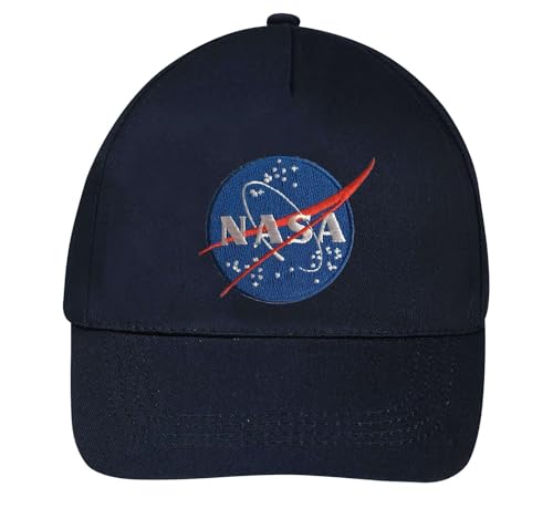 NIMAMA Kinder Jungen Mädchen Baseballcap mit NASA Motiv - für alle kleinen Astronauten - Navyblau