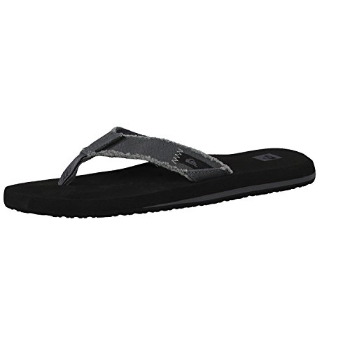 Quiksilver Herren Monkey Abyss Flip-Flops,Grau (Grey / Black / Brown) , 46