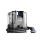 Akitas X6 Teppichreiniger Waschsauger, Polsterreiniger Gerät, Fleckenreiniger für Sofa, Teppich, Treppen, Auto & Haustiere, 400W, 70dB, Kompakt & Tragbar, Grau
