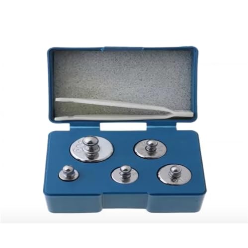 1pcs Calibration Weights, OIML Class M1High Precision Scale Calibration Weight Set, 10g 20g 50g 100g 200g 500g Calibration Weight with Tweezers for Digital Scale, Gram Scale, Lab Scale (Size : 1000