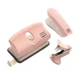 Vaessen Creative 1618-103 Schreibtisch Set, Babyrosa, 5 Stück, Ideal für das Büro, den Bastelraum oder die Schule, Light pink, One size