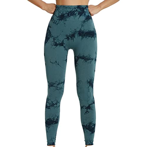 Leinenhose für Damen, Jogginghose, leicht, elegant, Interview, Bauhose, Sport, Schwimmen, bequem, mit Taschen, Fahrradfahren, kariert, normale Passform, grün, S