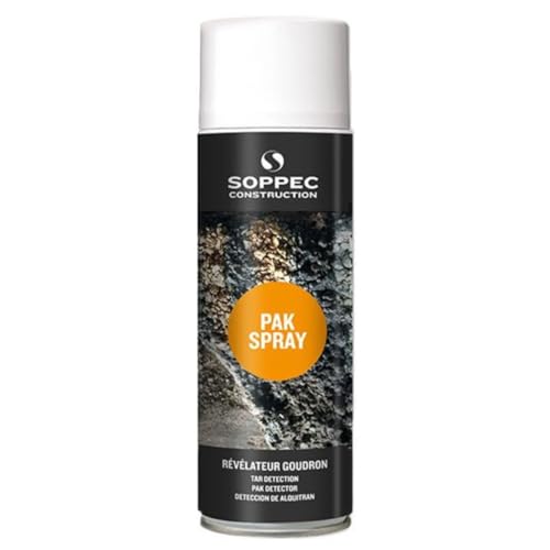 SOPPEC Pak Detektor Spray 500ml Teer Testspray weiß Analyse Detector Spray