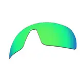 EZReplace Ersatzgläser für Oakley Sutro S OO9462 Sonnenbrille (polarisierte Gläser), grün - spring green, Einheitsgröße