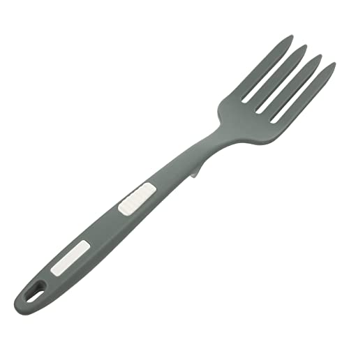 Amosfun Kochgabel aus Silikon ergonomische Speisegabel Hausmannskost Kochgabel für die Küche cookware cookrings nudelholz wiederverwendbare Kochgabel große Kochgabel Kieselgel
