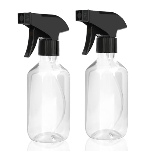 KILDOWS 2 Stücke 300ml Reinigung Wasser Sprühflasche Pflanzen Garten, Sprühflasche, Wasserspritze Zerstäuber Sprühflasche für Pflanzen, Blumen, Garten, Hair Water Spray Bottle