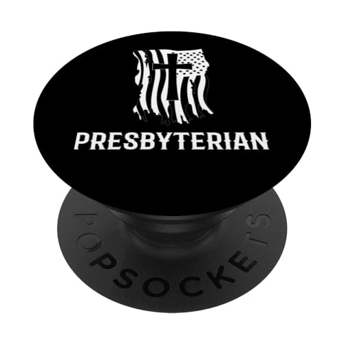 Presbyterianer Presbyterianismus USA Flagge Patriot Presbyterian PopSockets mit austauschbarem PopGrip