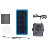 Solarpanelheizung - 30W CAR Solar Panel Ladegerät mit integrierter Heizung | Solar -Power -Kit zum Trocknen, und Windschutzscheibendefoggen | Tragbare Solarheizung für Winter, Camping und Notfal